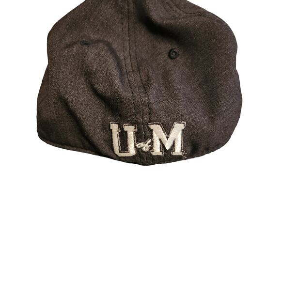 Top of the World Michigan U of M Gray Wool Baseball Hat Cap - Picture 4 of 9